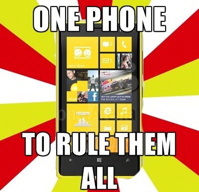 Nokia brings out the Lumia swag: the 920 is the one, not the HTC One
