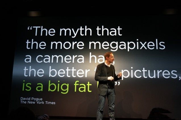 HTC unveils the One. - HTC One vs Nokia Lumia 920 vs 808 PureView: technical comparison