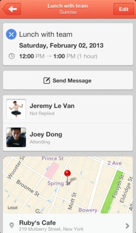 The Sunrise calendar app lets the user decide between Google Maps or Apple Maps - Google updates Maps SDK for iOS, leaving API keys open to all developers