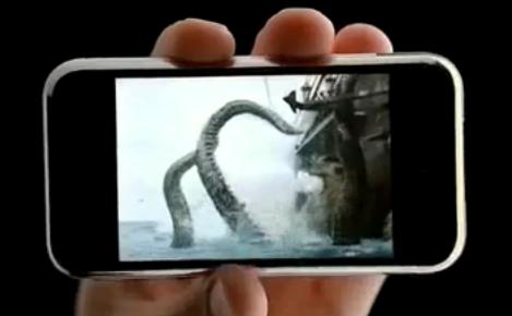 Did somebody say calimari? - Apple debuts new iPad ad during the Academy Awards telecast