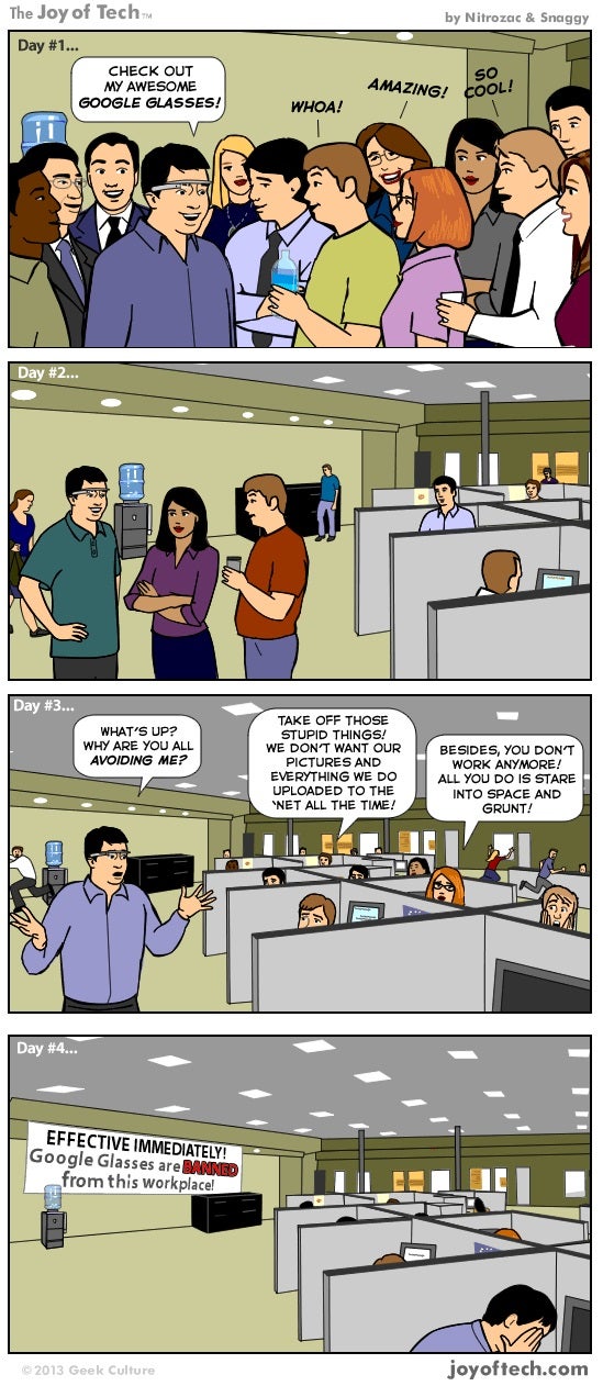 Humor: The reality of life with Google&#039;s Project Glass
