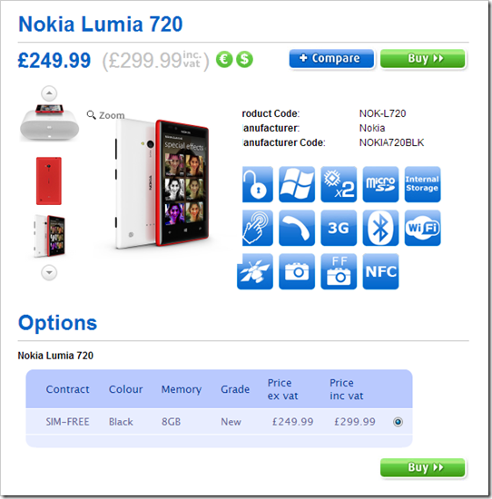 Nokia Lumia 720 and Lumia 520 release date set for April 1 (not a joke)