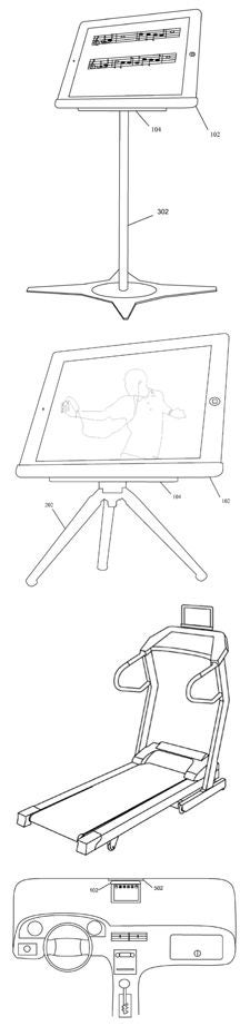 Various uses for the patented magnetic iPad stand - Apple files patent for magnetic Apple iPad stand