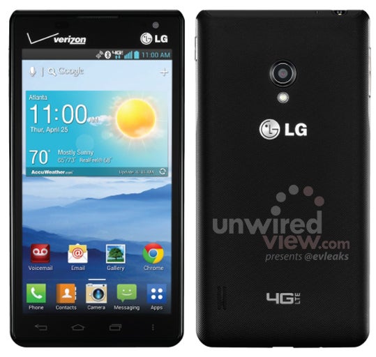 Leaked photo of the LG Lucid 2 - Picture of LG Lucid 2 leaks wearing Verizon colors