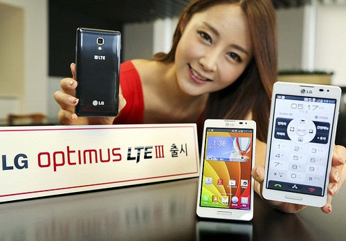 The LG Optimus LTE III - SK Telecom names the LG Optimus F7, the LG Optimus LTE III