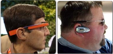 This is what Google Glass wearers will look like says The 5 Point Cafe - Seattle bar bans Google Glass