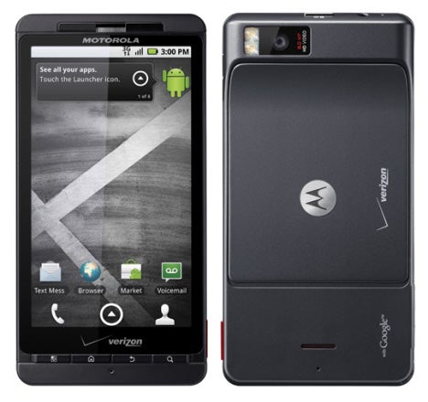 The Motorola DROID X is one of the phones named in the suit as infringing on Apple's patent - Apple seeks to re-instate patent infringement claim against Motorola Mobility