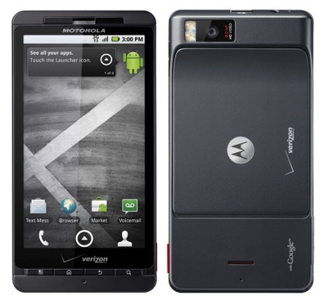 The Motorola DROID X is one of the phones named in the suit as infringing on Apple&#039;s patent - Apple seeks to re-instate patent infringement claim against Motorola Mobility