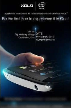 XOLO to debut new Intel powered “fastest smartphone ever” on March 14th, in Goa, India
