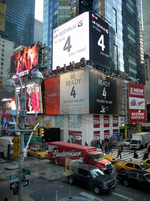 LG one-ups Galaxy S 4 ads, reminds the Optimus G is ‘here 4 you now’