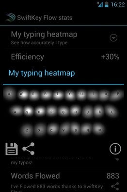 SwiftKey learns how you type and automatically makes adjustments - Samsung Galaxy S 4 has built in SwiftKey prediction software