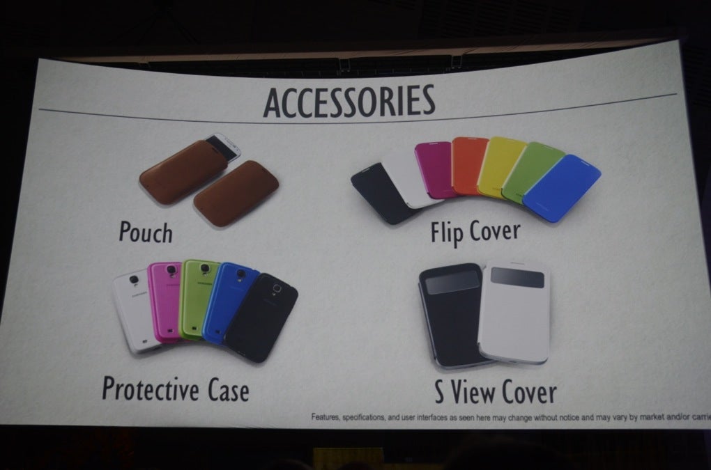 Samsung announces 4 different covers and cases for the Galaxy S 4