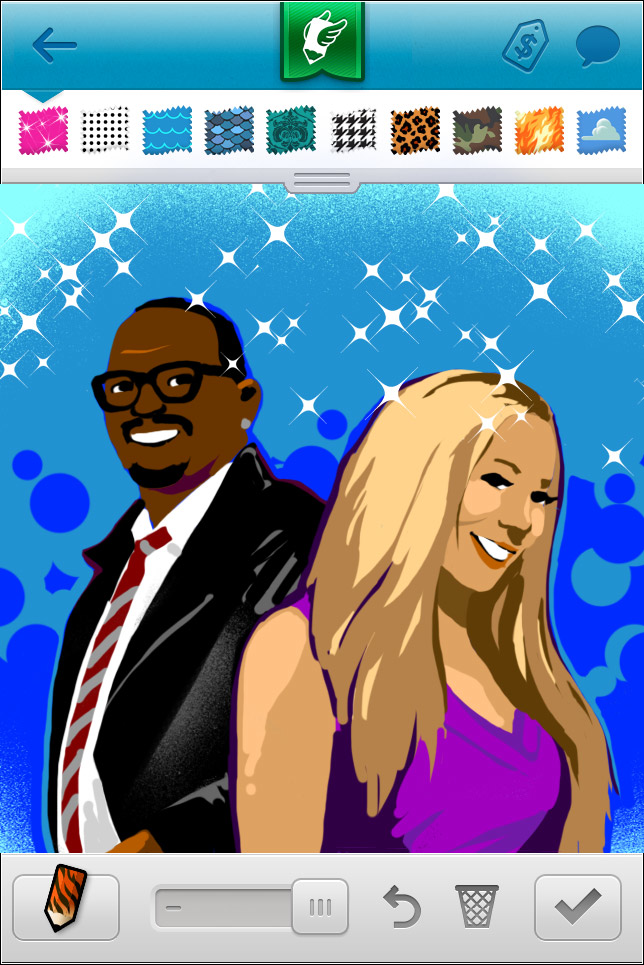 Recognize Randy and Mariah? - Draw Something 2 leaked by Ryan Seacrest