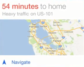 Google Now pushes out timely information - Eric Schmidt hints that Google Now for iOS is up to Apple