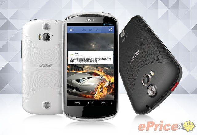 The Acer Liquid E1 - Acer Liquid E1 set to launch this month in Taiwan