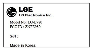 The LG E980 just visited the FCC - Did the LG Optimus G Pro for AT&amp;T visit the FCC?