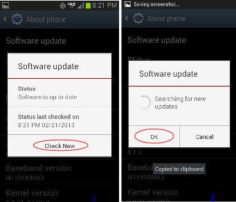 The update can be manually downloaded and installed - Android 4.1 comes to Verizon's Samsung Galaxy Stratosphere II