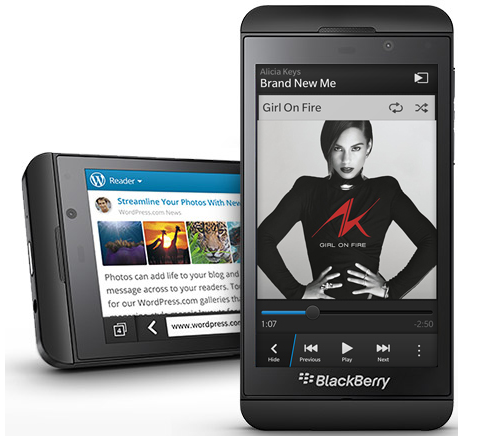 One million BlackBerry Z10 units were shipped last quarter - BlackBerry CEO Heins opens up on T.V., mentions possible May launch for BlackBerry Q10 in U.S.