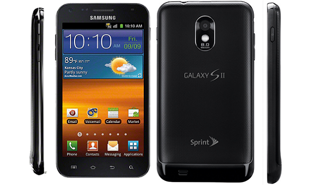 The Samsung Epic 4G Touch - Samsung Epic 4G Touch gets Android 4.1 update via Kies