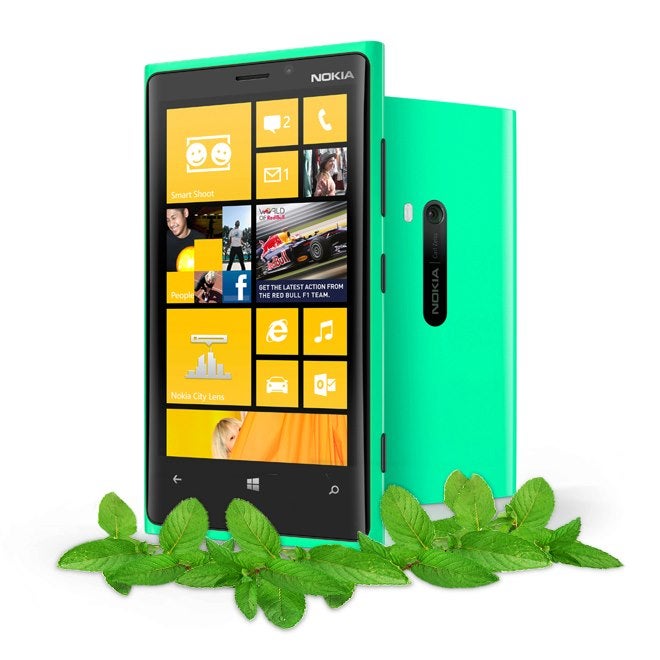 Mint-Green Nokia Lumia 920 - Mint-green version of Nokia Lumia 920 appears