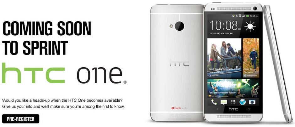 Sprint will launch the HTC One on April 19th - Sprint to launch HTC One on April 19th, pre-orders begin April 5th at $199.99 on contract
