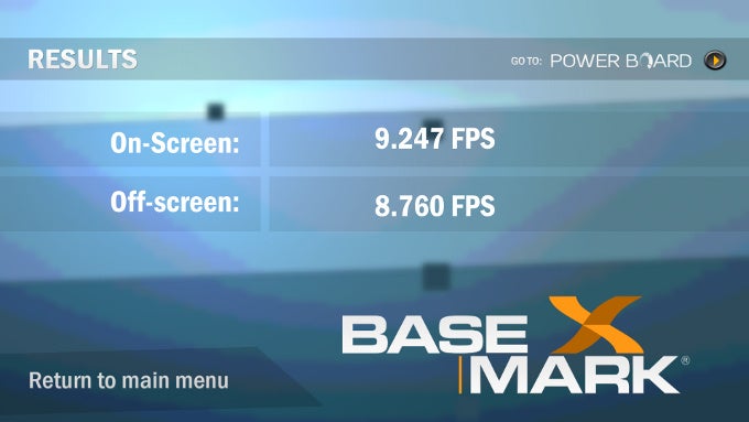 Galaxy S4 scores on Basemark X 1.0 - Basemark X 1.0 test launches on Android: Galaxy S4 ranks on top