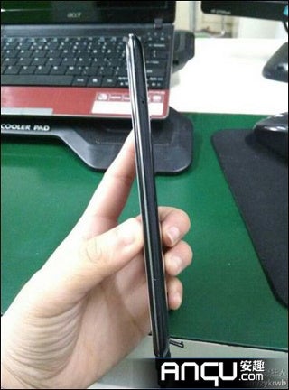 Leaked image of the Oppo R809T - Oppo building world’s thinnest, 6.13mm phone: quad-core and coming on April 26