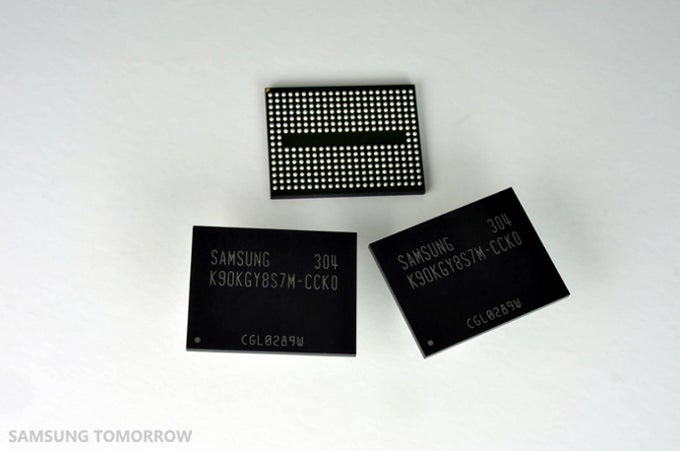 Samsung starts mass production of 10nm flash memory chips with the highest industry density