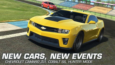 Real Racing 3 first huge update brings cloud save, 100 new events and Chevy cars