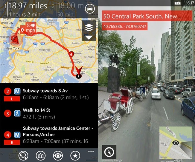 Google Maps client for Windows Phone gMaps Pro graced with enhanced Street View and Driver Mode