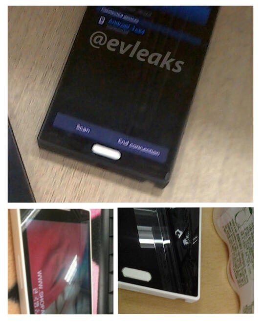 Is this the upcoming Samsung GALAXY Note III? - Mystery Samsung device pictured, shows new design