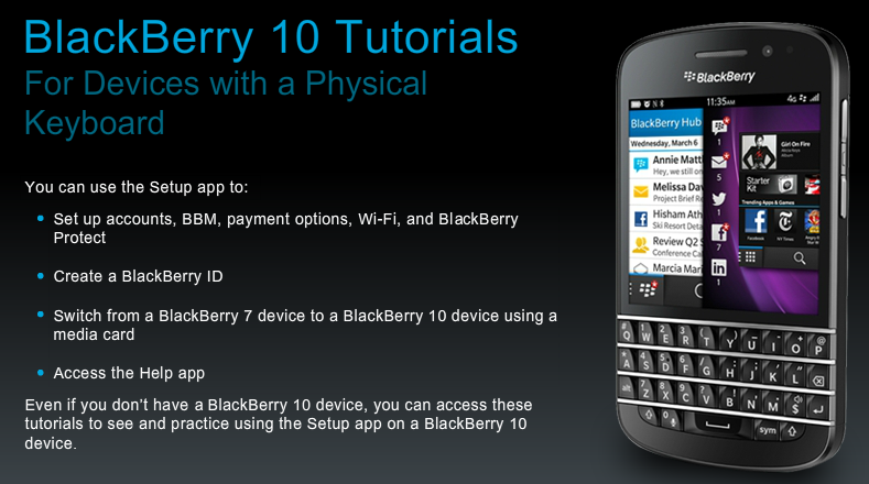 The user guide and tutorials for the BlackBerry Q10 have been found online - BlackBerry Q10 guides and tutorials found online; can the launch be coming soon?