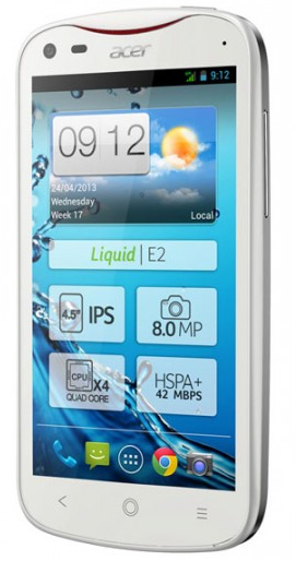 The Acer Liquid E2 - Acer Liquid E2 introduced, quad-core power with 42Mbps HSPA+ connectivity