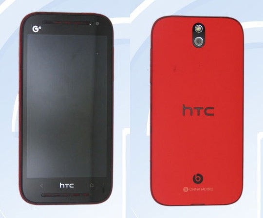 Leaked picture of the HTC 608t - An affordable HTC smartphone to get the One's awesome stereo speakers