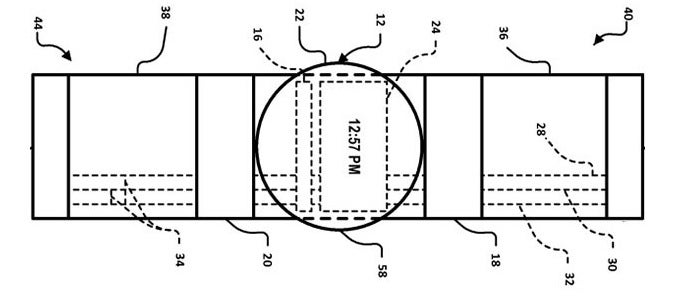 Google patents smartwatch concept with touch sensitive wristband
