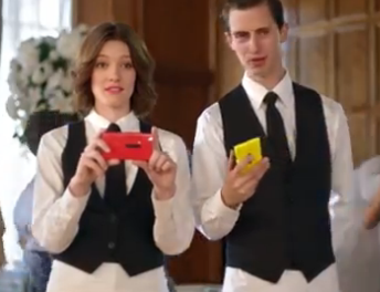 Above it all is the Nokia Lumia 920 - Searches for the Nokia Lumia 920 surge following release of the wedding day fight ad
