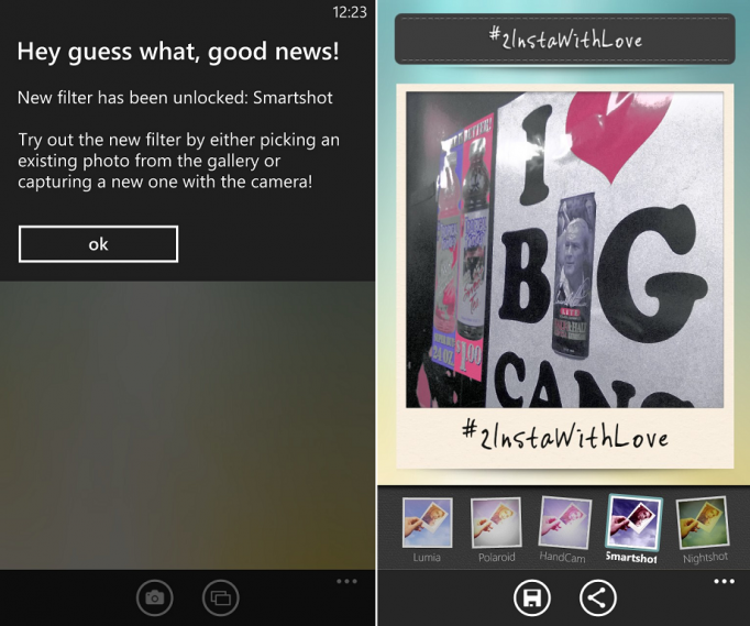 2InstaWithLove adds a new filter - #2InstaWithLove users get new filter