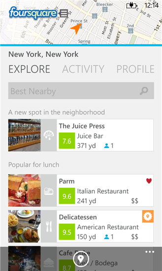 Foursquare releases update that feels at home on Windows Phone