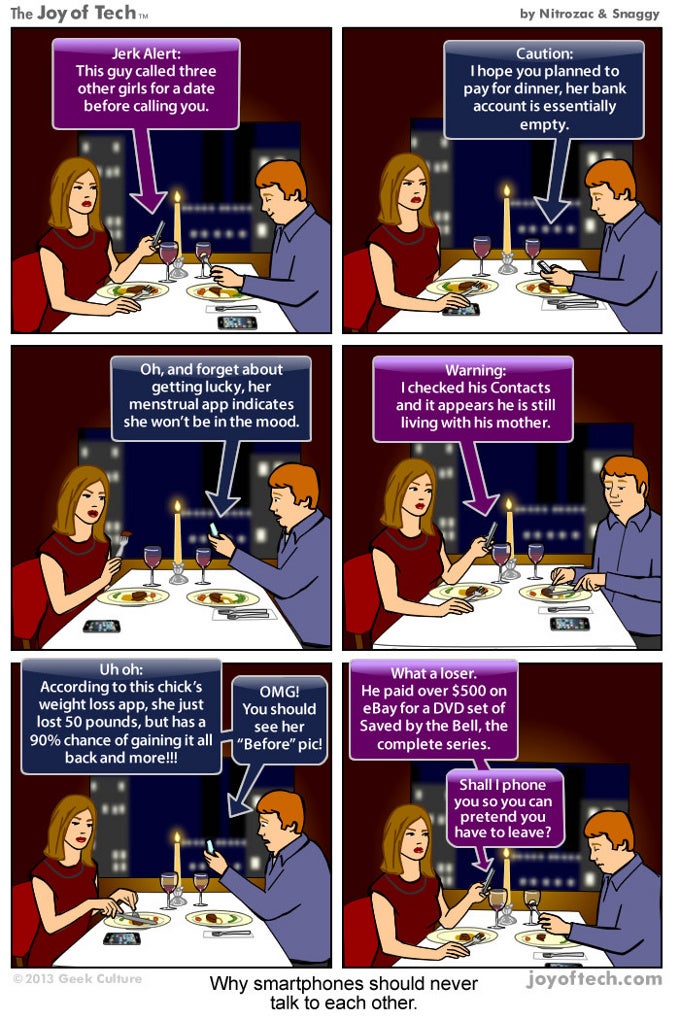 If smartphones could talk to each other, they’d ruin every date (comic)