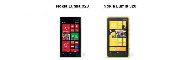 Verizon's Nokia Lumia 928 vs AT&T's Nokia Lumia 920: here are all the differences