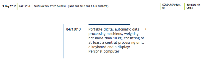 Samsung prepping a tablet/convertible with Intel's new power-sipping Bay Trail processor