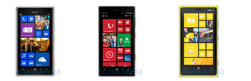 Nokia&#039;s three musketeers: Lumia 925 vs 928 vs 920 specs comparison