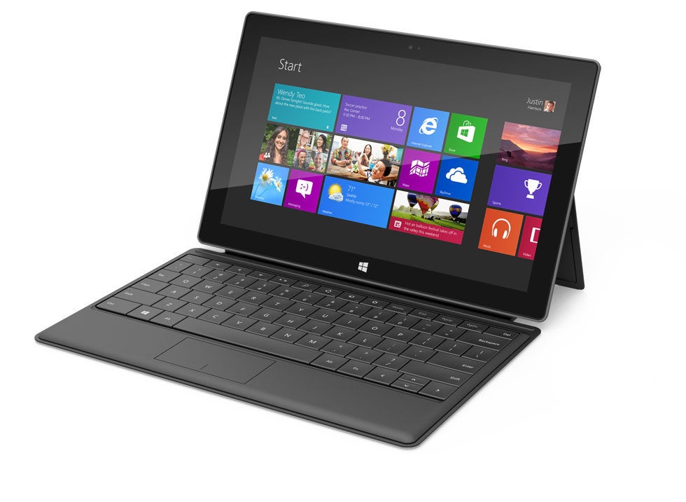 The Microsoft Surface RT tablet - Microsoft Surface RT and Microsoft Surface Pro each get their monthly update
