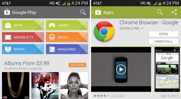 Google Play Store gets small update with new UI and mysterious new syncing options
