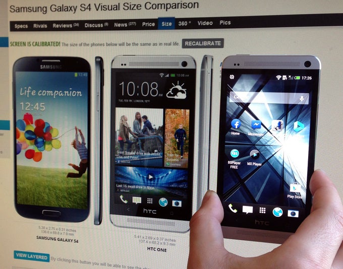 The totally new PhoneArena Size Visualization Tool is now live