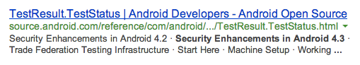 Google developer page confirms Android 4.3 just before I/O starts