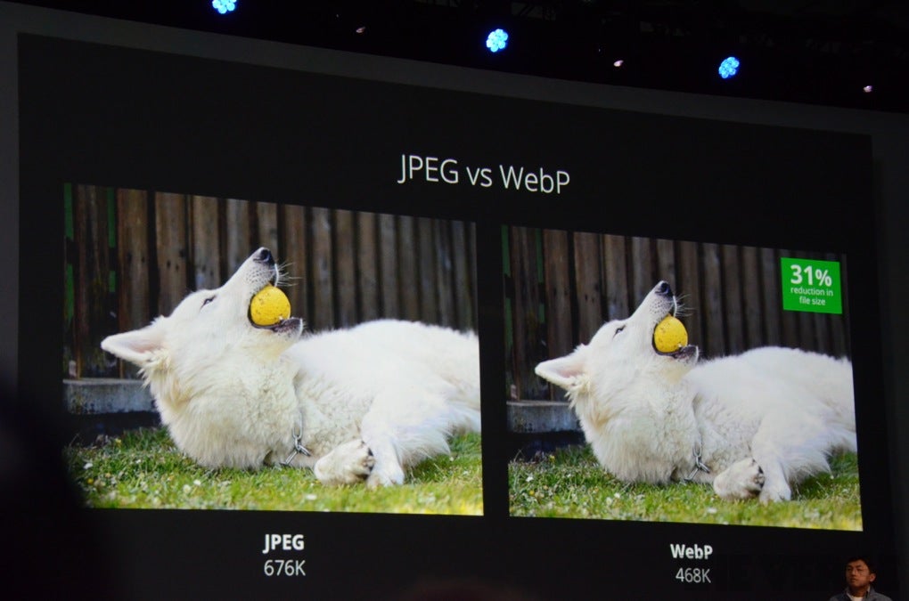 Google announces WebP and WebM new image and video formats: more efficient compression