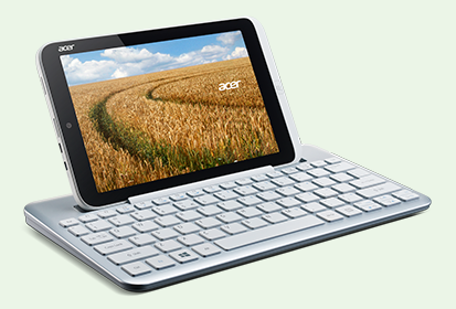 The Acer W3 is an 8.1 inch Windows 8 Pro tablet - Acer's 8.1 inch Windows 8 tablet now official