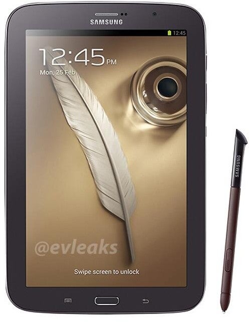Samsung prepping a brown version of the Galaxy Note 8.0
