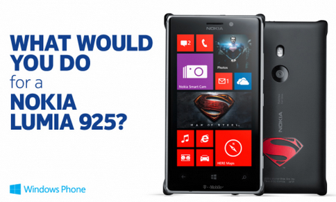 What would you do for a Nokia Lumia 925? - Tell Nokia what you would do to win a Nokia Lumia 925, and win one